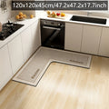 Tapis de cuisine antidérapant en L – Très absorbant - Lamylie