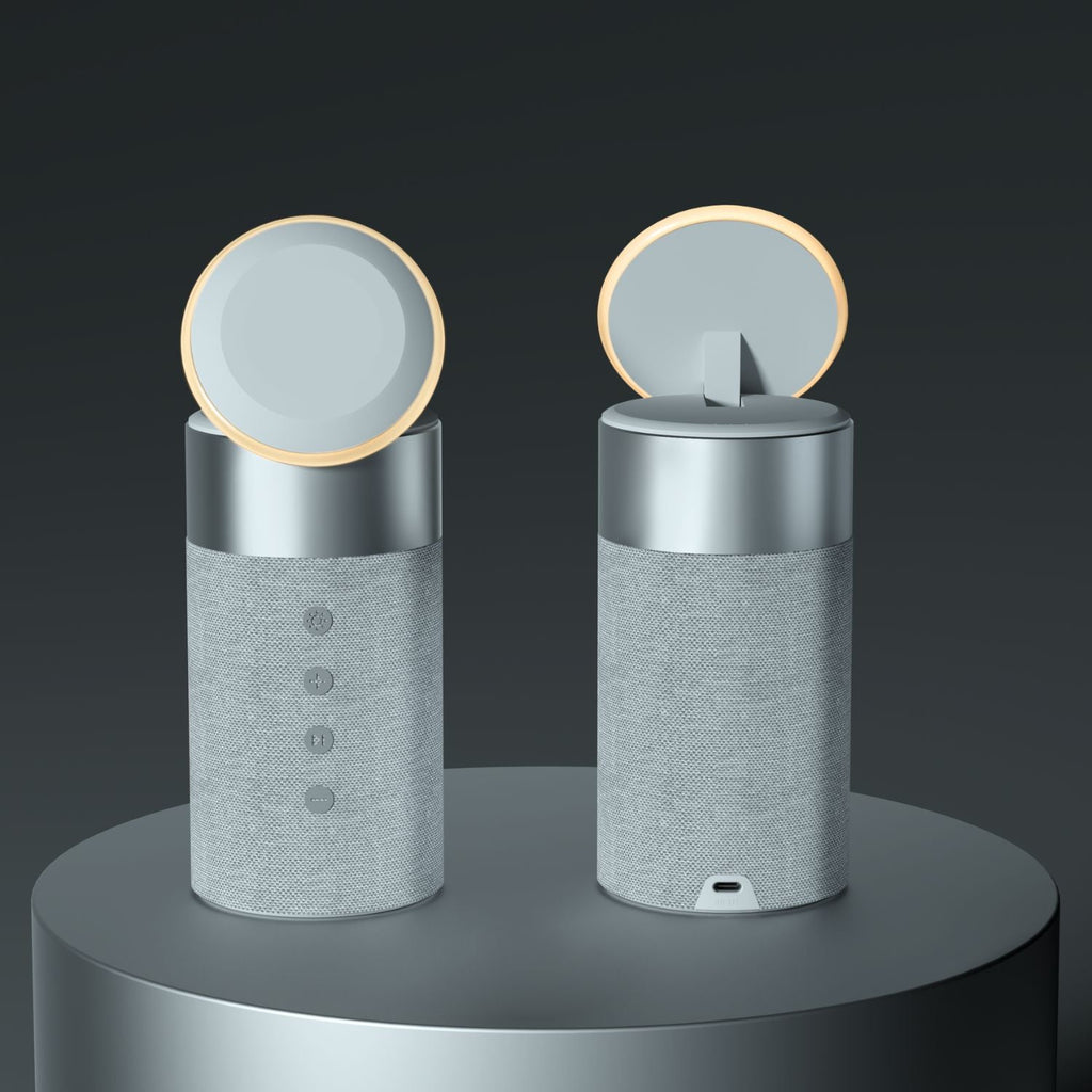 Wireless Speaker with Charging Function | 3-in-1 Bluetooth Speaker, MagSafe Power Bank & Ambient Lighting - Lamylie