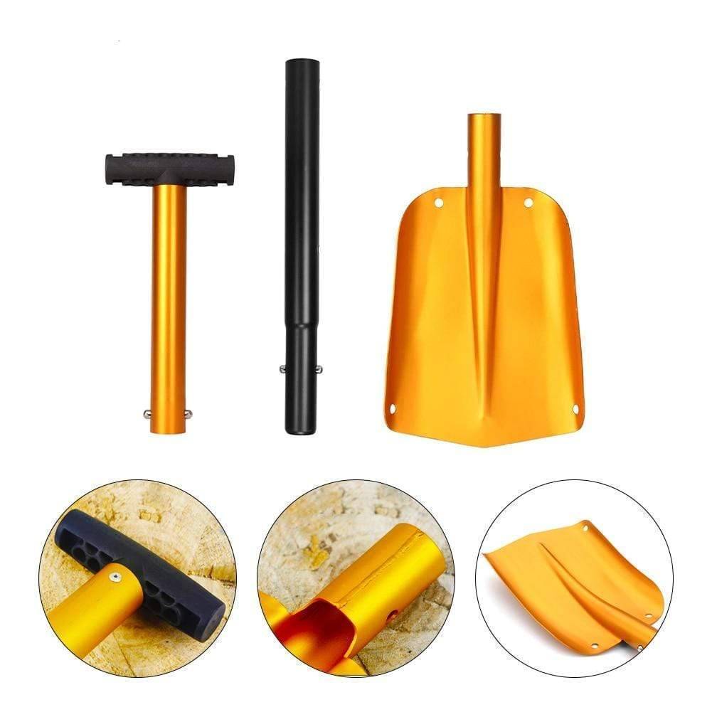 Pelle d’extérieur en acier au carbone – Outil compact polyvalent – Lamylie