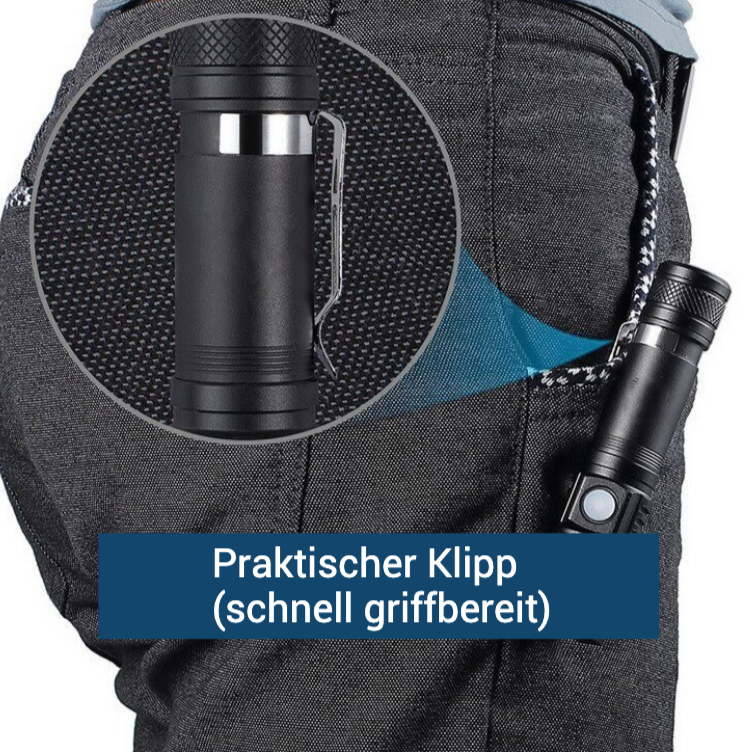 LED-Taschenlampe S160 – kompaktes und tragbares Design – Lamylie