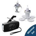 Kit de primeros auxilios y artículos esenciales de supervivencia para emergencias - Lamylie