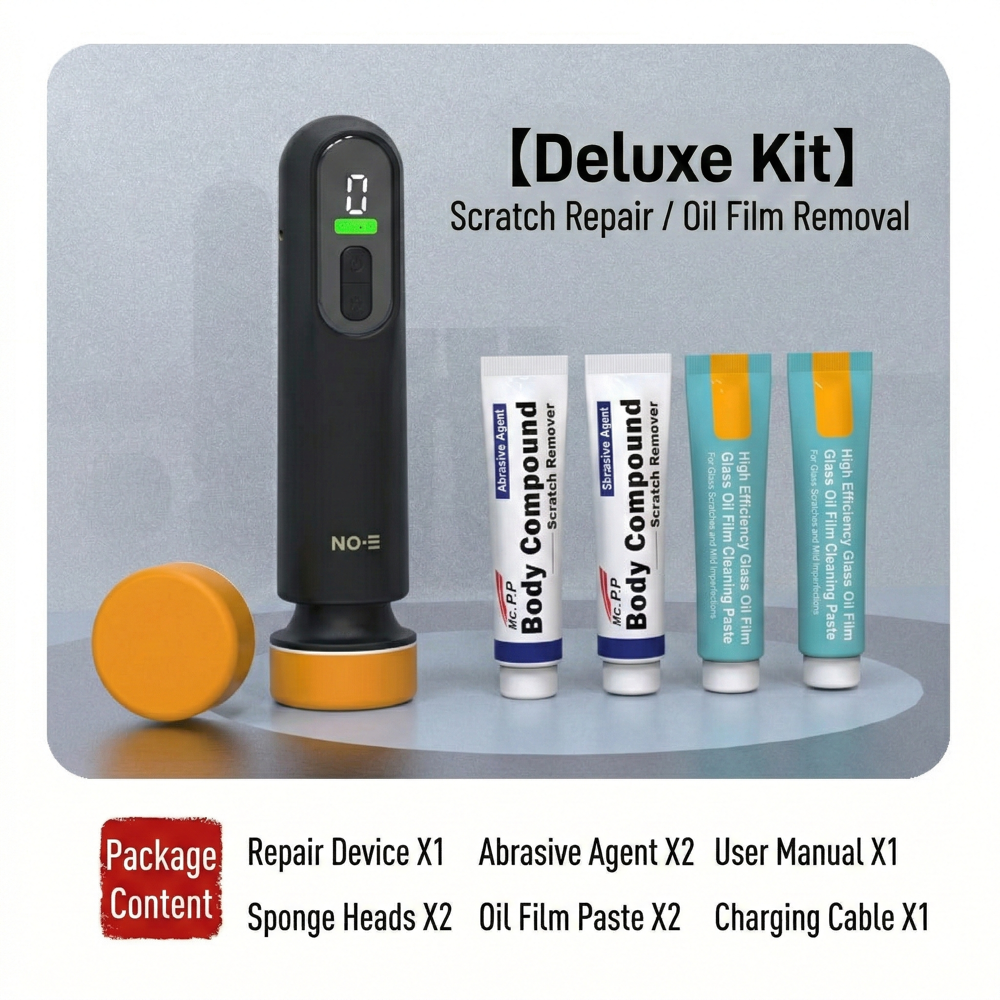 Mini-Polierset mit kabellosem Design und 3 Geschwindigkeitsstufen – Lamylie