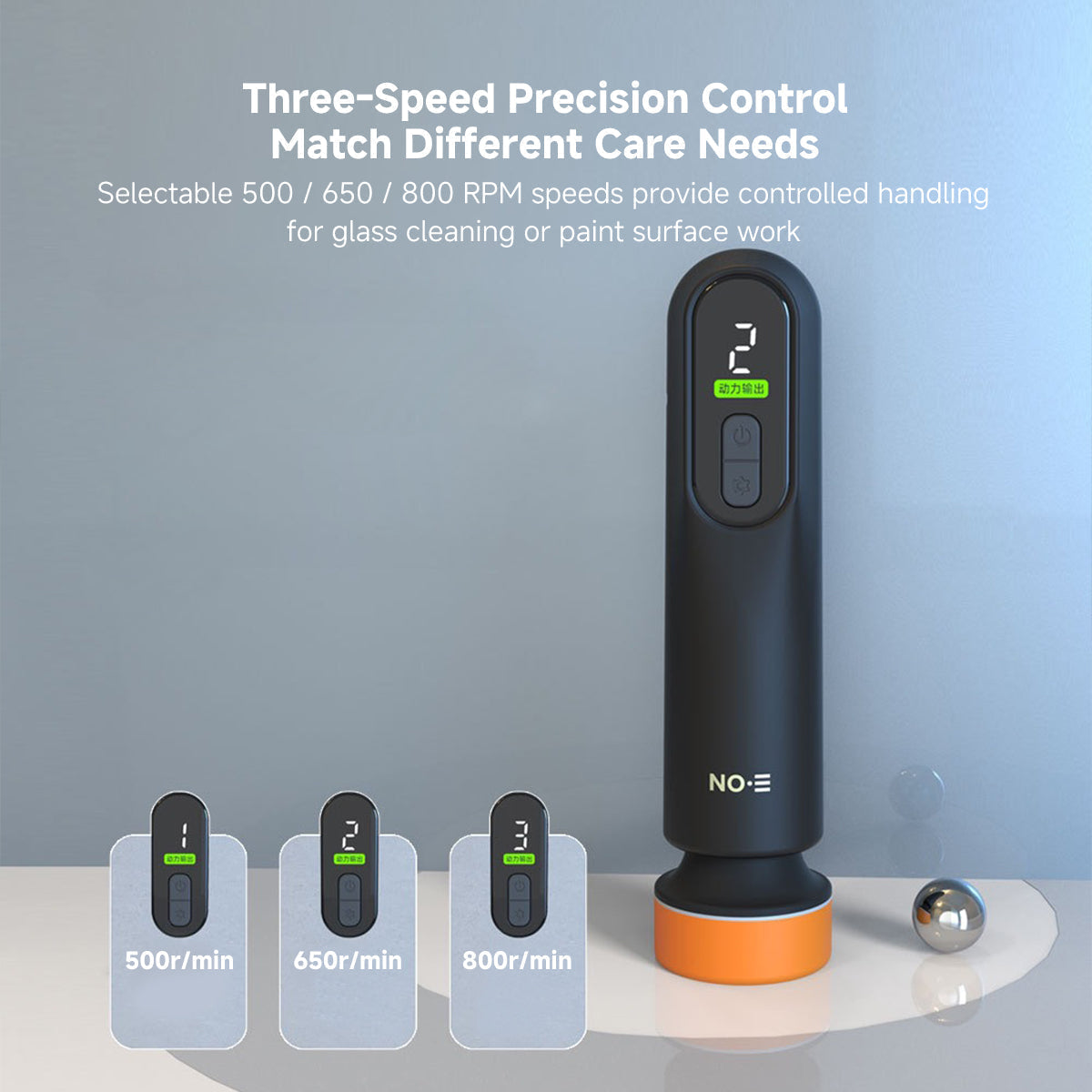 Mini-Polierset mit kabellosem Design und 3 Geschwindigkeitsstufen – Lamylie
