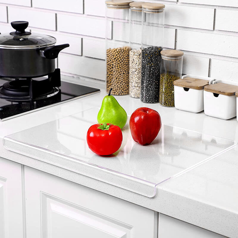 Glass Cutting Board with Non-Slip Base – Safe Surface for Food Prep - Lamylie