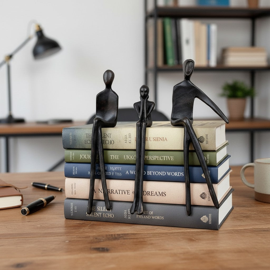 Geometrische Eisen-Hundeskulptur | Minimalistische Dekorationsskulptur für Schreibtisch - Lamylie