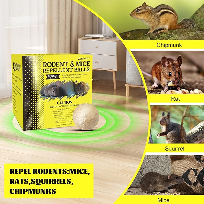 Natürlicher Nagetierschutz für ein schädlingsfreies und sorgenfreies Zuhause – Lamylie