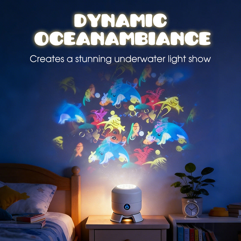 WaveLume — Immerse Yourself in Calming Ocean Magic That Transforms Any Room into a Soothing Sanctuary - Lamylie