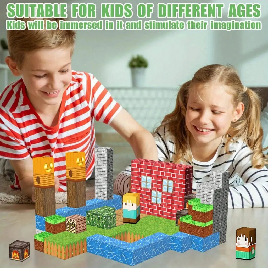 BrilliBlocks - Stimuleer creatief talent met elke magnetische klik - Lamylie