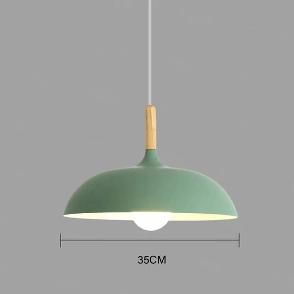 Ceiling Lamp Crafted from Northern Oak - Lamylie