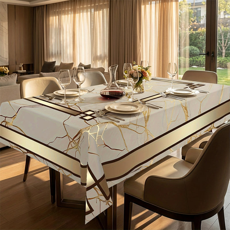 Marble Table Cover – Flawless Protection for Carefree Moments - Lamylie