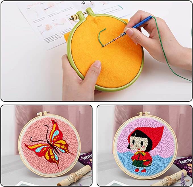 Embroidery | Comfortable Needle Kit | Ergonomic & Multifunctional | ThreadEase - Lamylie
