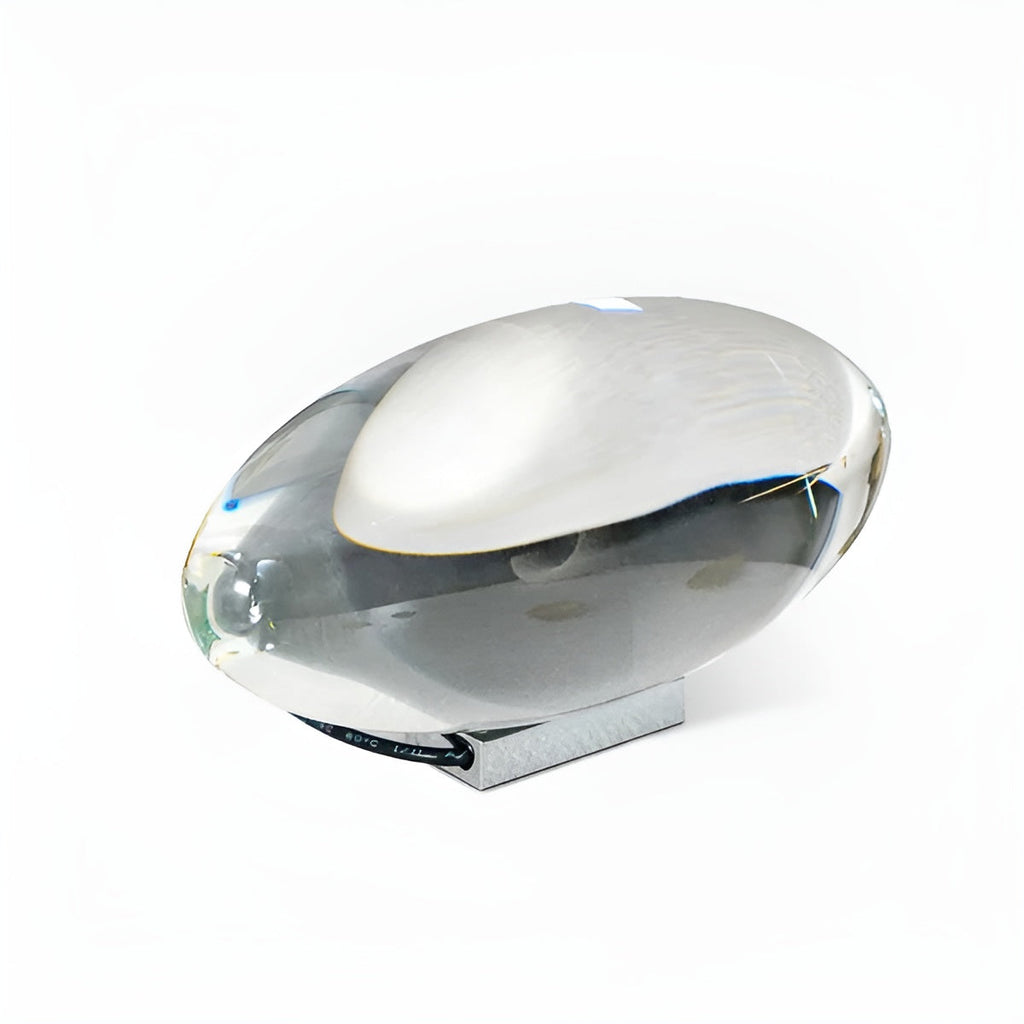 Oval Shaped Table Lamp with Cozy Ambient Lighting - Lamylie