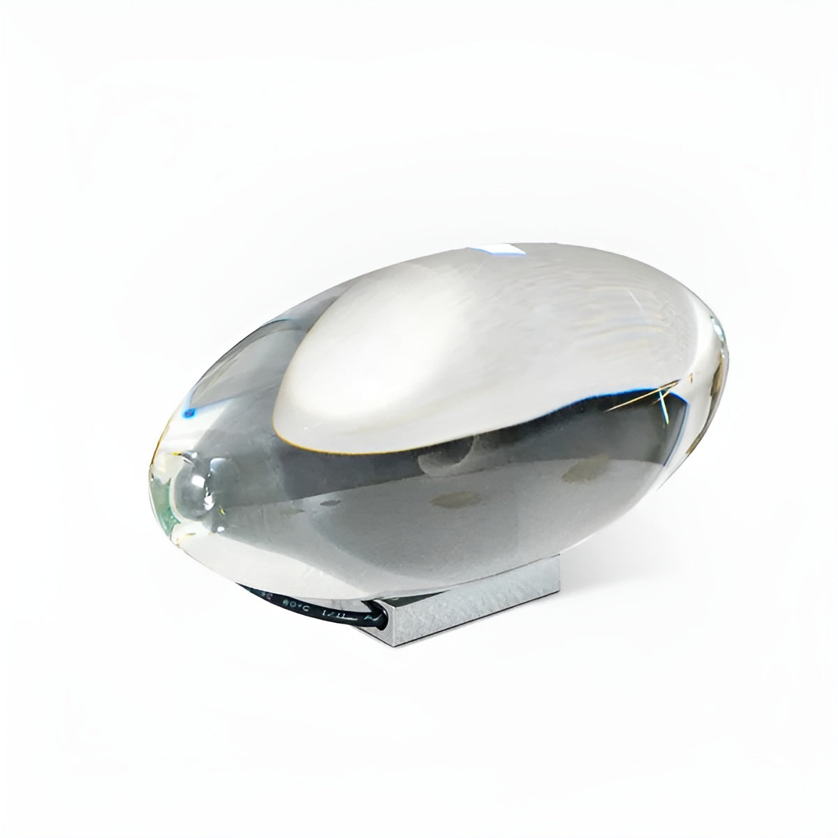 Oval Shaped Table Lamp with Cozy Ambient Lighting - Lamylie