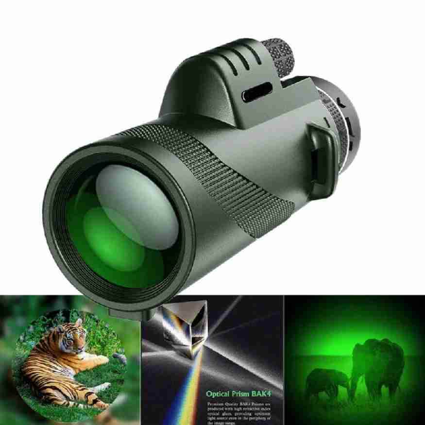 Monoculaire compact avec zoom ultra-puissant 600x | Lentille HD, léger, idéal pour la randonnée, l’observation des oiseaux et les événements sportifs - Lamylie
