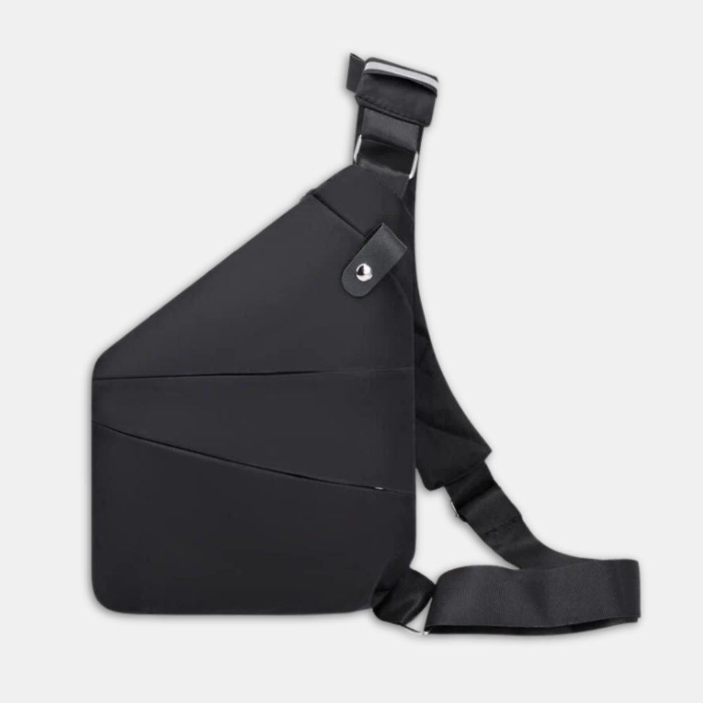 Crossbody-organiserväska med dolda dragkedjor | Säker reseväska med RFID-skydd | Stöldskyddad och vattenavvisande – Lamylie