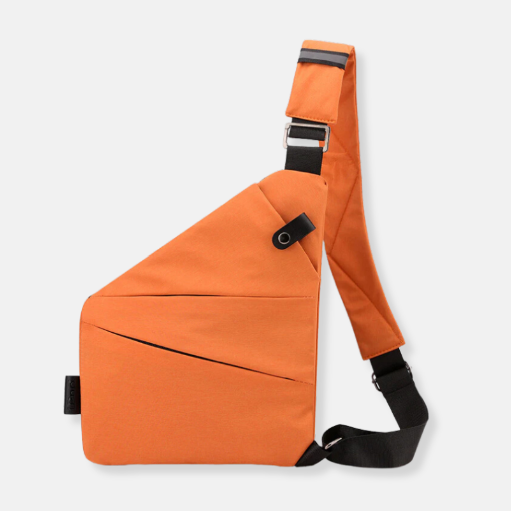 Crossbody-organiserväska med dolda dragkedjor | Säker reseväska med RFID-skydd | Stöldskyddad och vattenavvisande – Lamylie