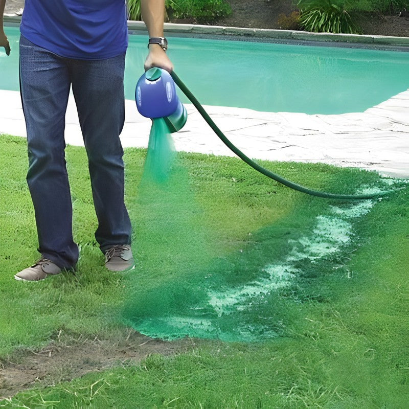 Flytende plenfrøspray – hydroseedingsystem for bare flekker og reparasjon av plen – Lamylie