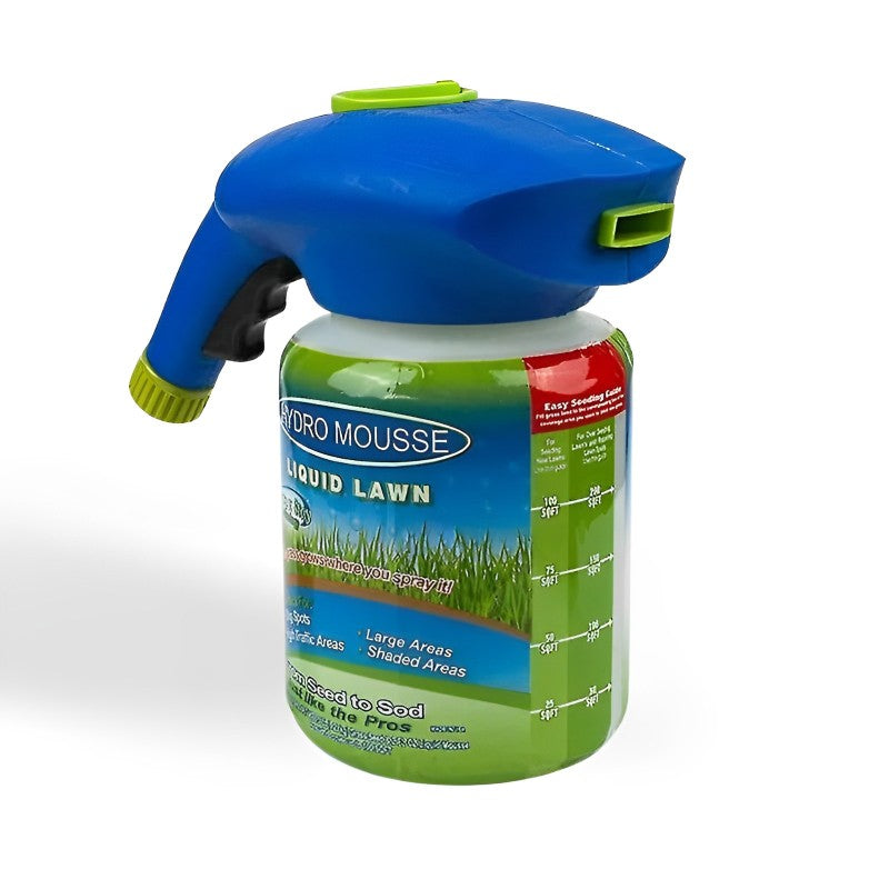 Flytende plenfrøspray – hydroseedingsystem for bare flekker og reparasjon av plen – Lamylie