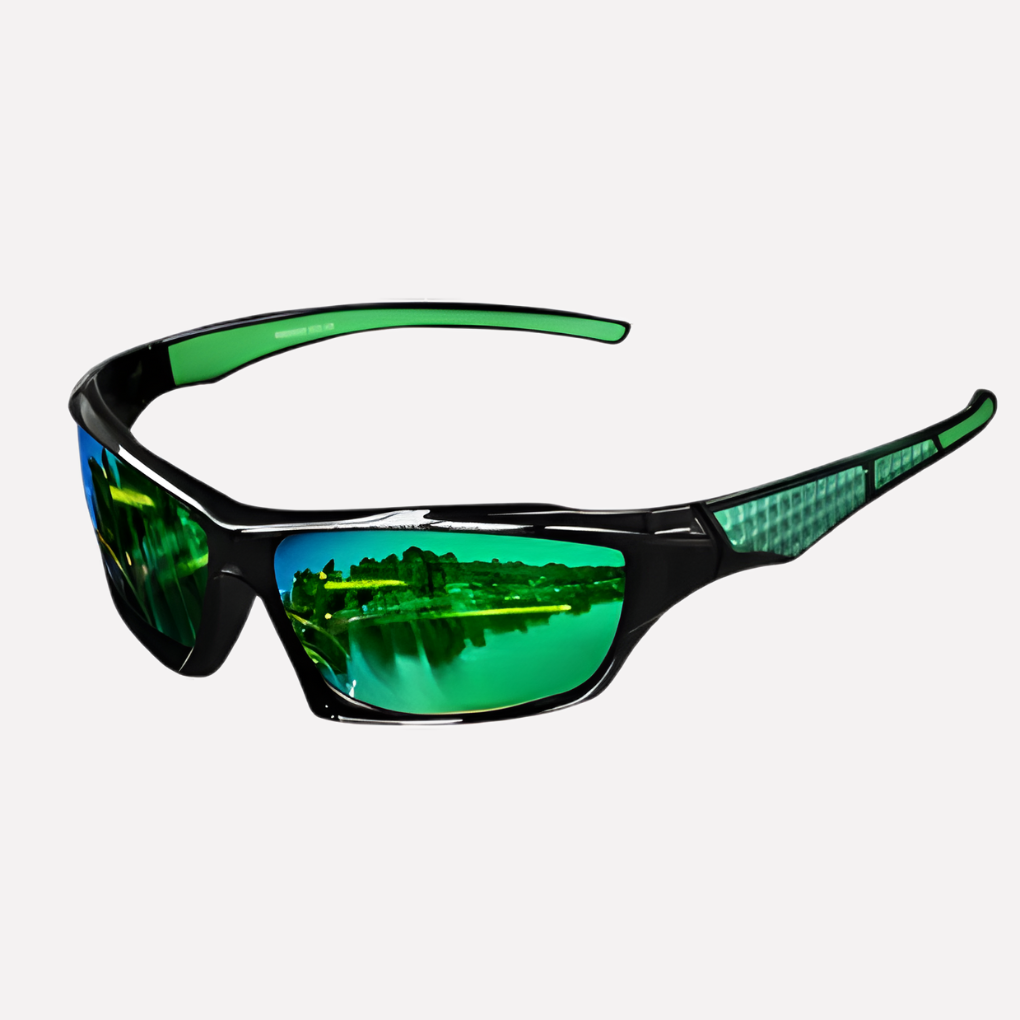 Occhiali sportivi avvolgenti polarizzati UV400 per corsa, ciclismo e attività all’aperto - Lamylie