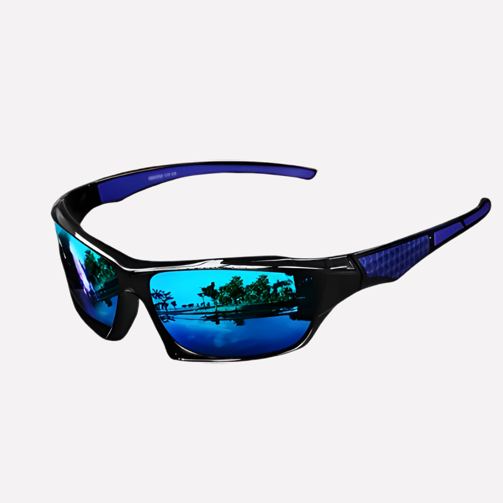 Occhiali sportivi avvolgenti polarizzati UV400 per corsa, ciclismo e attività all’aperto - Lamylie