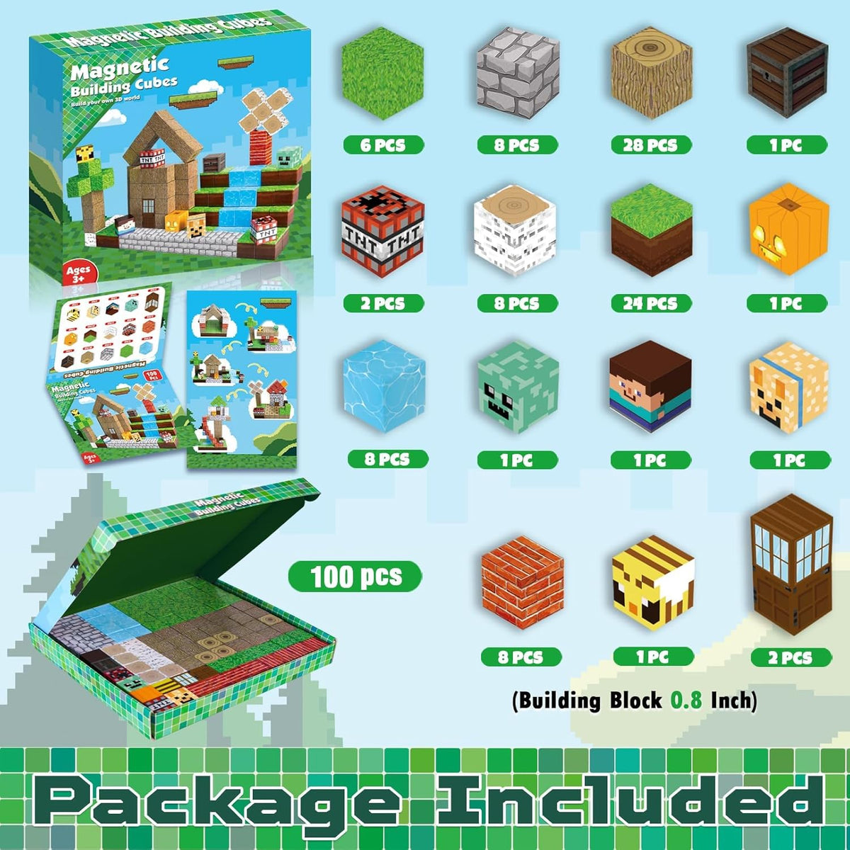 BrilliBlocks - Stimuleer creatief talent met elke magnetische klik - Lamylie