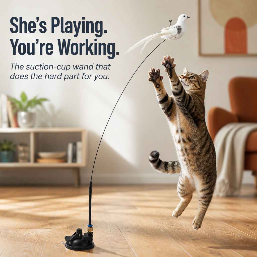 FeliFrenzy — Stick It Down, Walk Away, Watch Your Cat Hunt for Hours - Lamylie