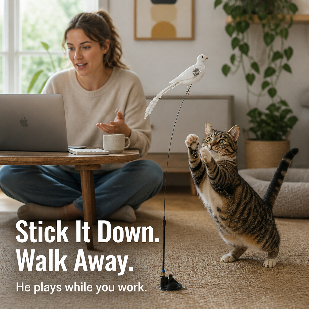 FeliFrenzy — Stick It Down, Walk Away, Watch Your Cat Hunt for Hours - Lamylie