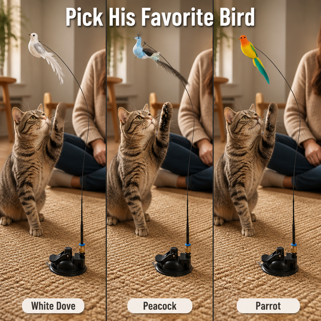 FeliFrenzy — Stick It Down, Walk Away, Watch Your Cat Hunt for Hours - Lamylie
