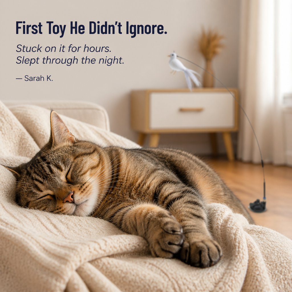 FeliFrenzy — Stick It Down, Walk Away, Watch Your Cat Hunt for Hours - Lamylie