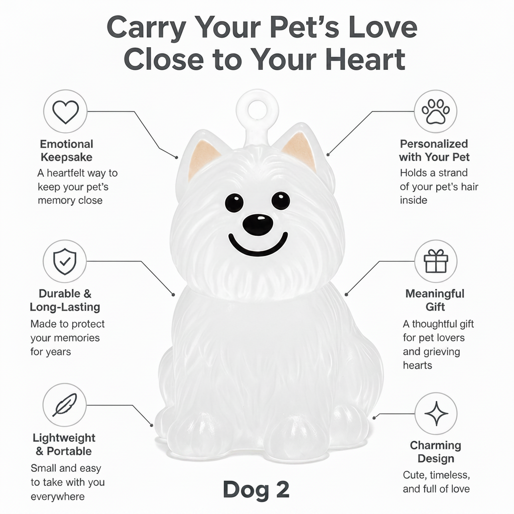 LumaPaw Memory Charm — Carry Your Pet’s Love Close to Your Heart Every Day - Lamylie