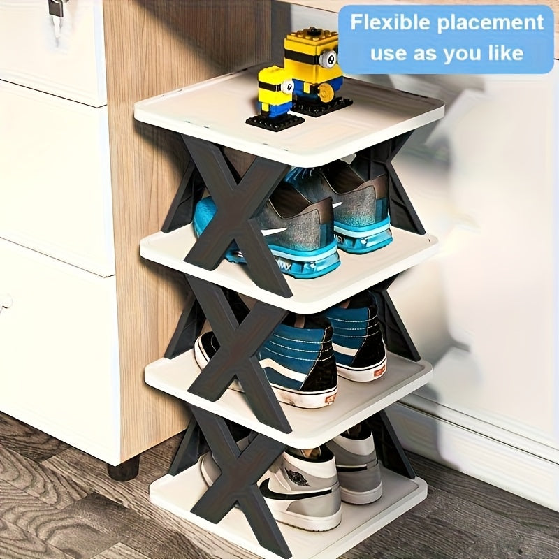 Narrow Shoe Tower Storage Rack - Lamylie