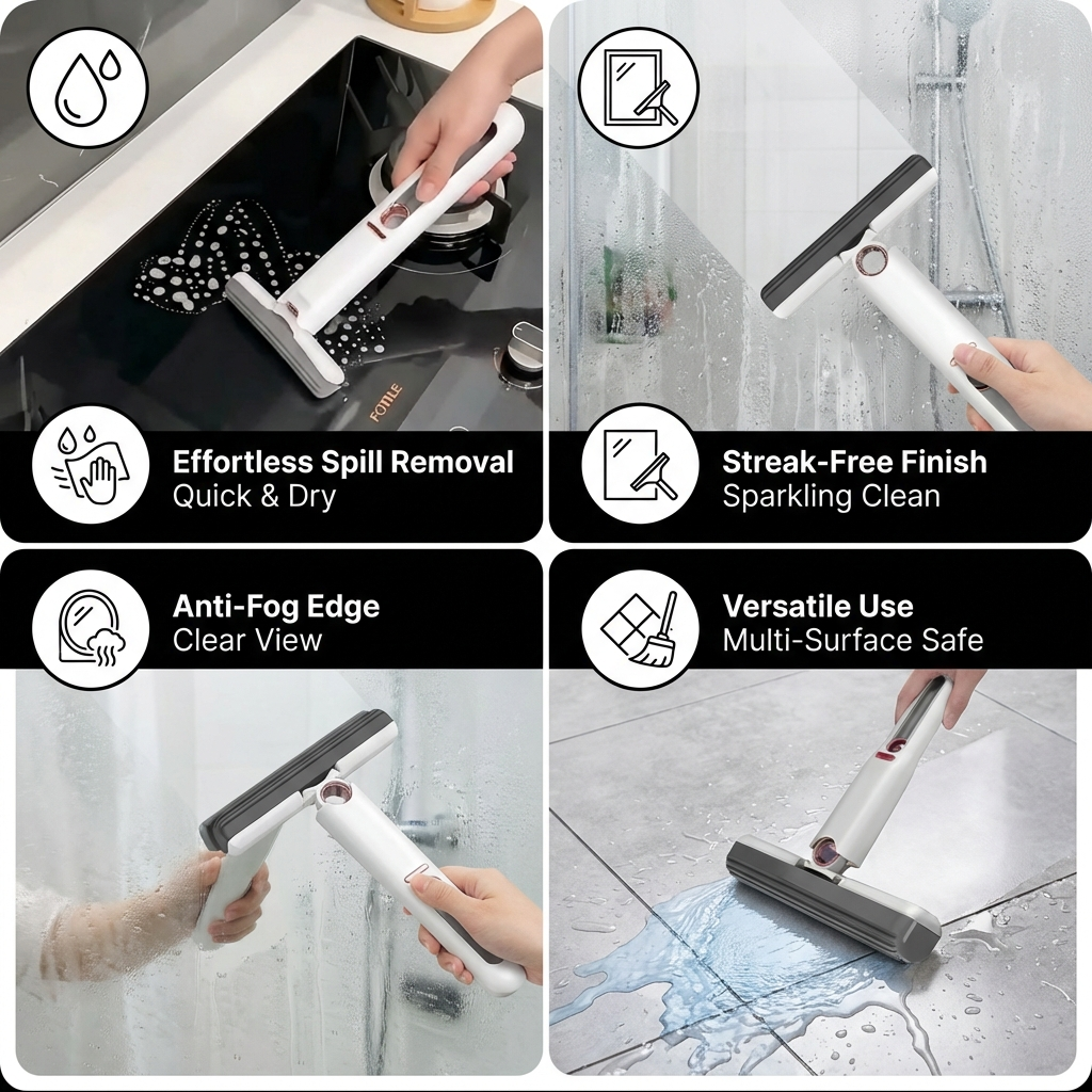 Asta pulente compatta con tergivetro - Lamylie