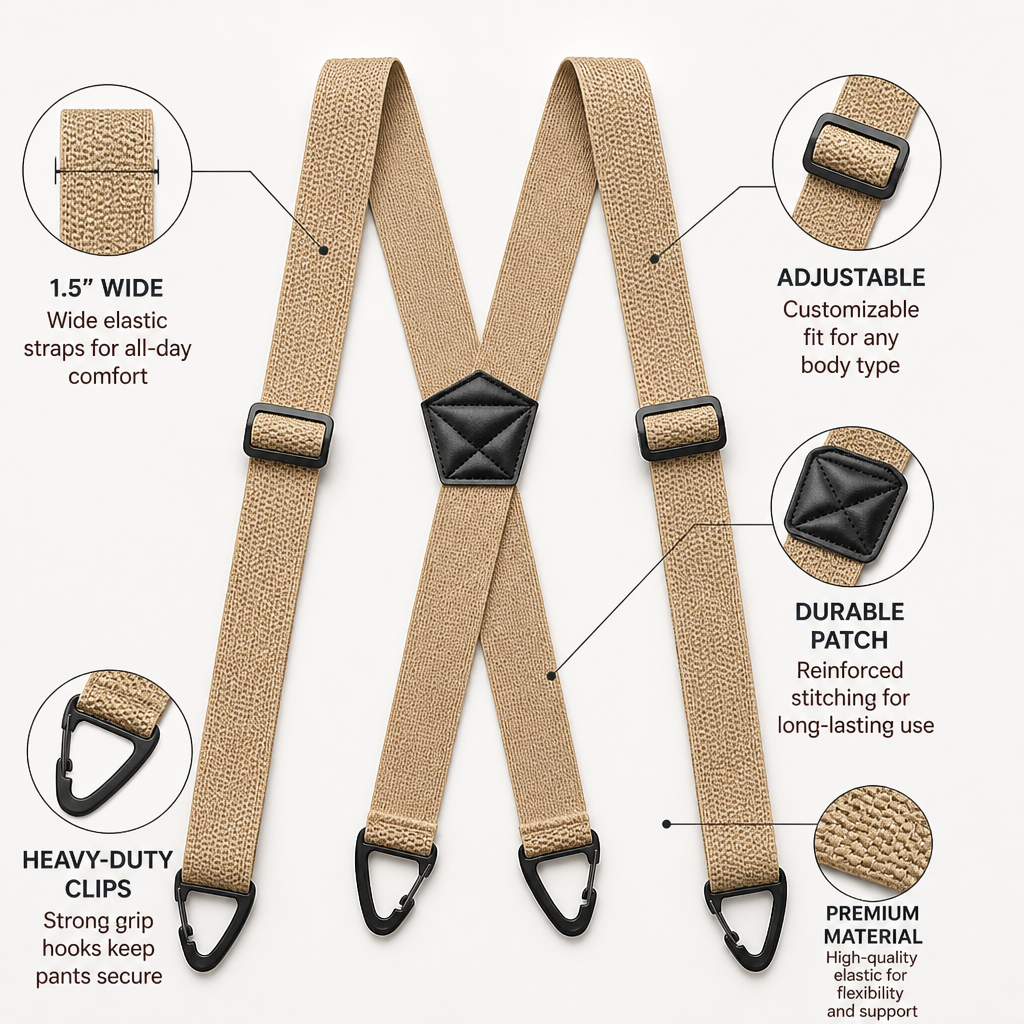 IronHold Suspenders — Εξαιρετικά σταθερή στήριξη που δεν σας απογοητεύει ποτέ - Lamylie