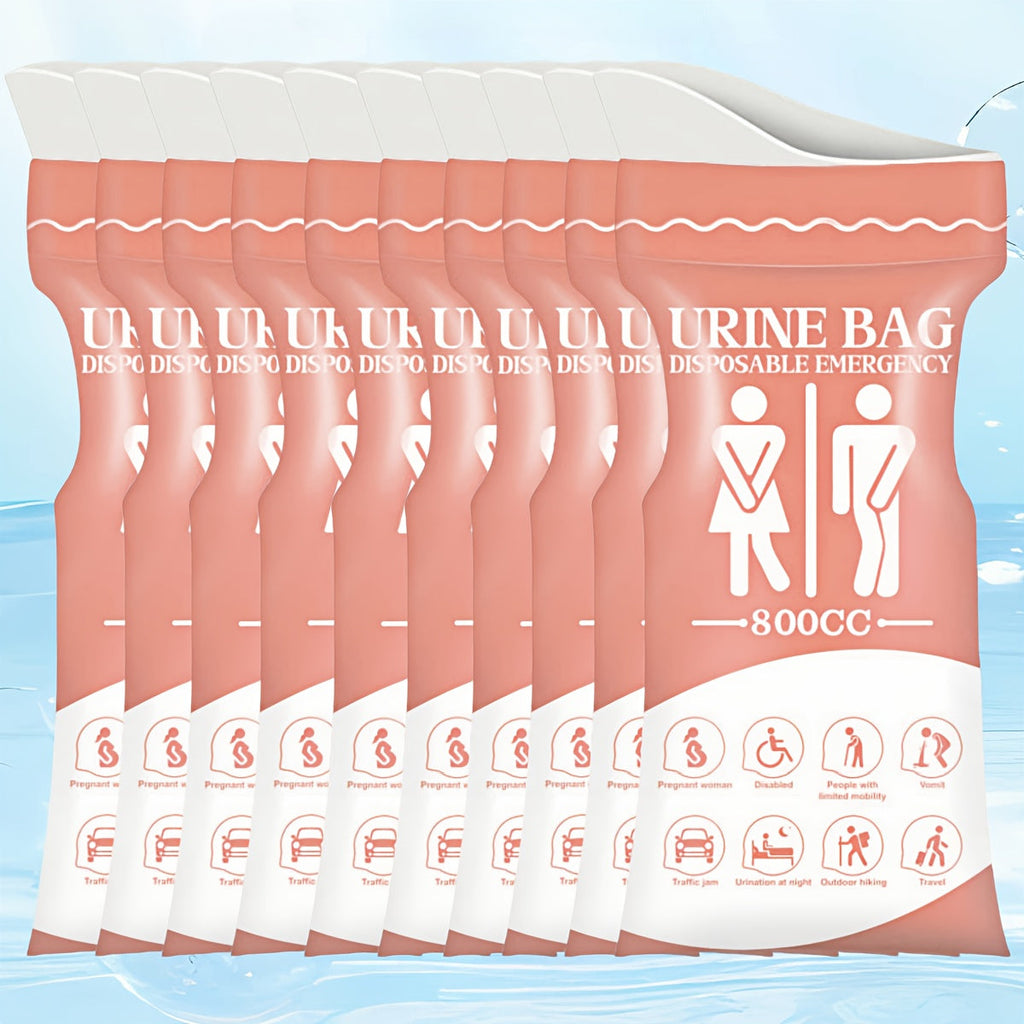 Sacos descartáveis para urina de 800 ml para o carro e viagens - Lamylie
