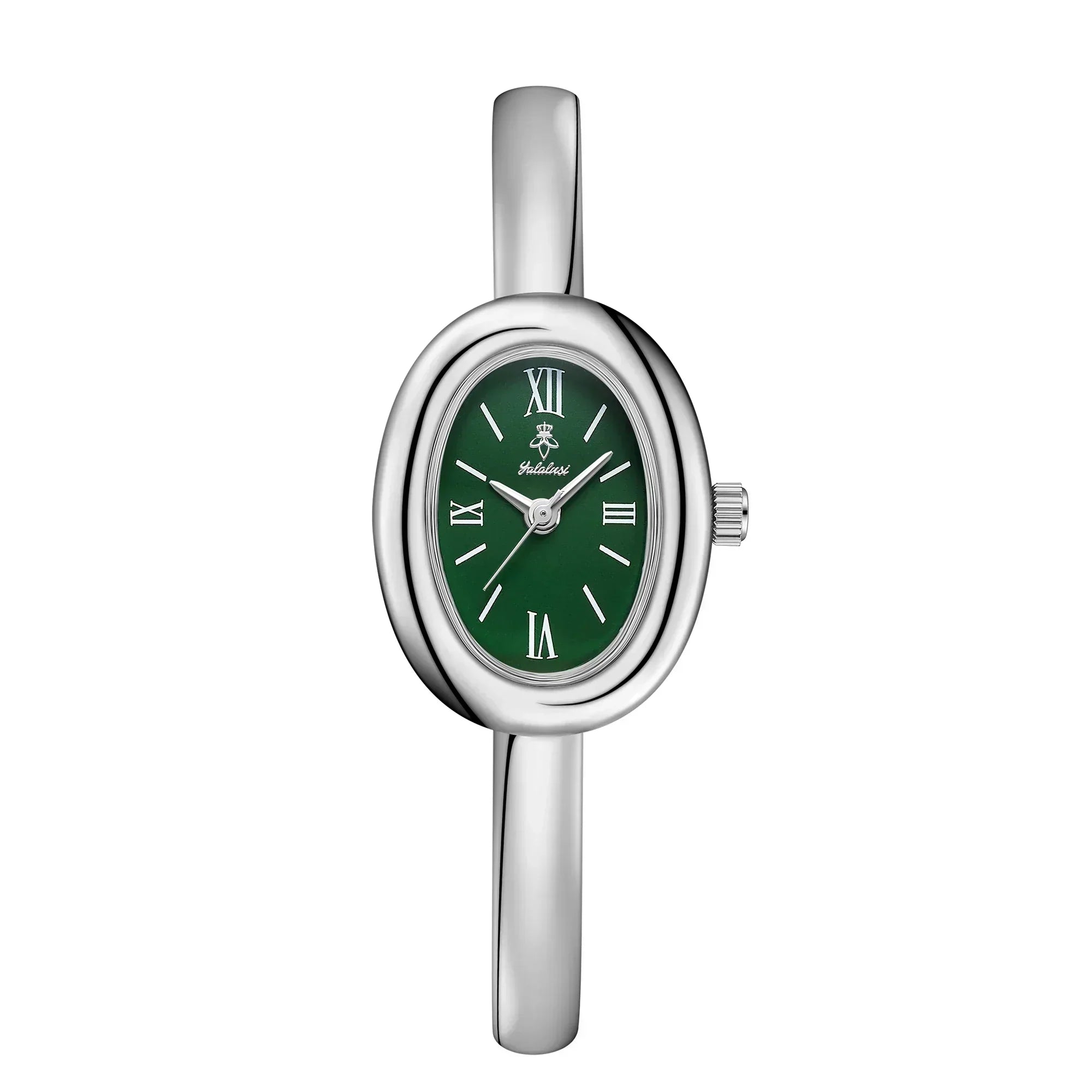 Orologio da polso ovale | Orologio da donna moderno e classico con lussuoso effetto dorato - Lamylie