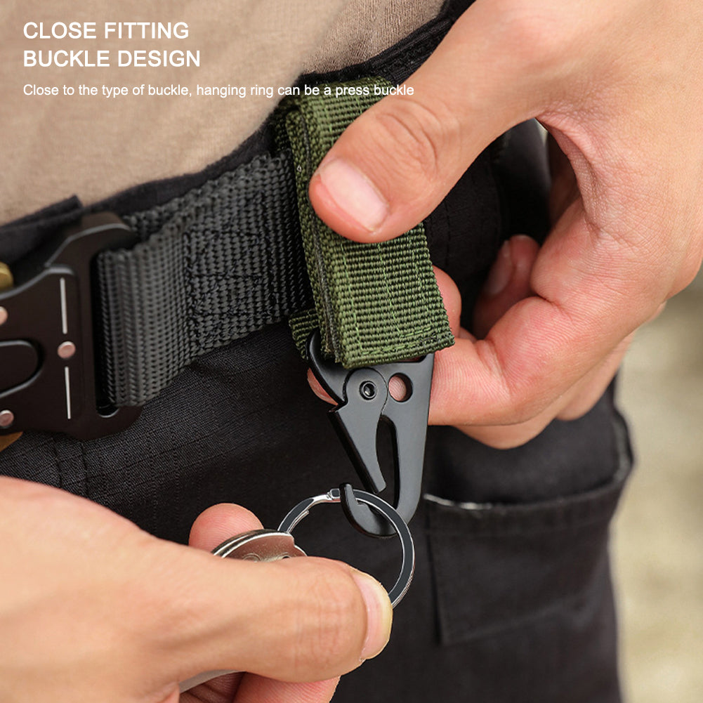 Molle-Schlüsselringhalter-Set – taktische Ausrüstungsclips (2er-Pack) – Lamylie