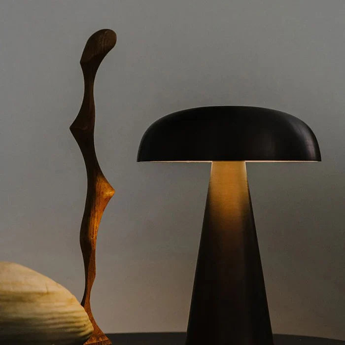 Shroom-Stil Tischlampe – Kabellos und Wiederaufladbar - Lamylie