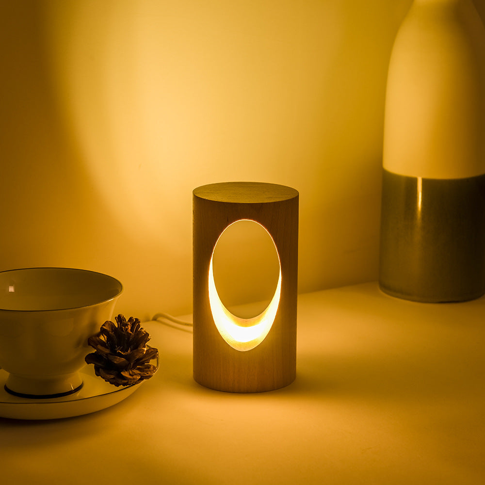 Holz-LED-Schreibtischlampe - Lamylie