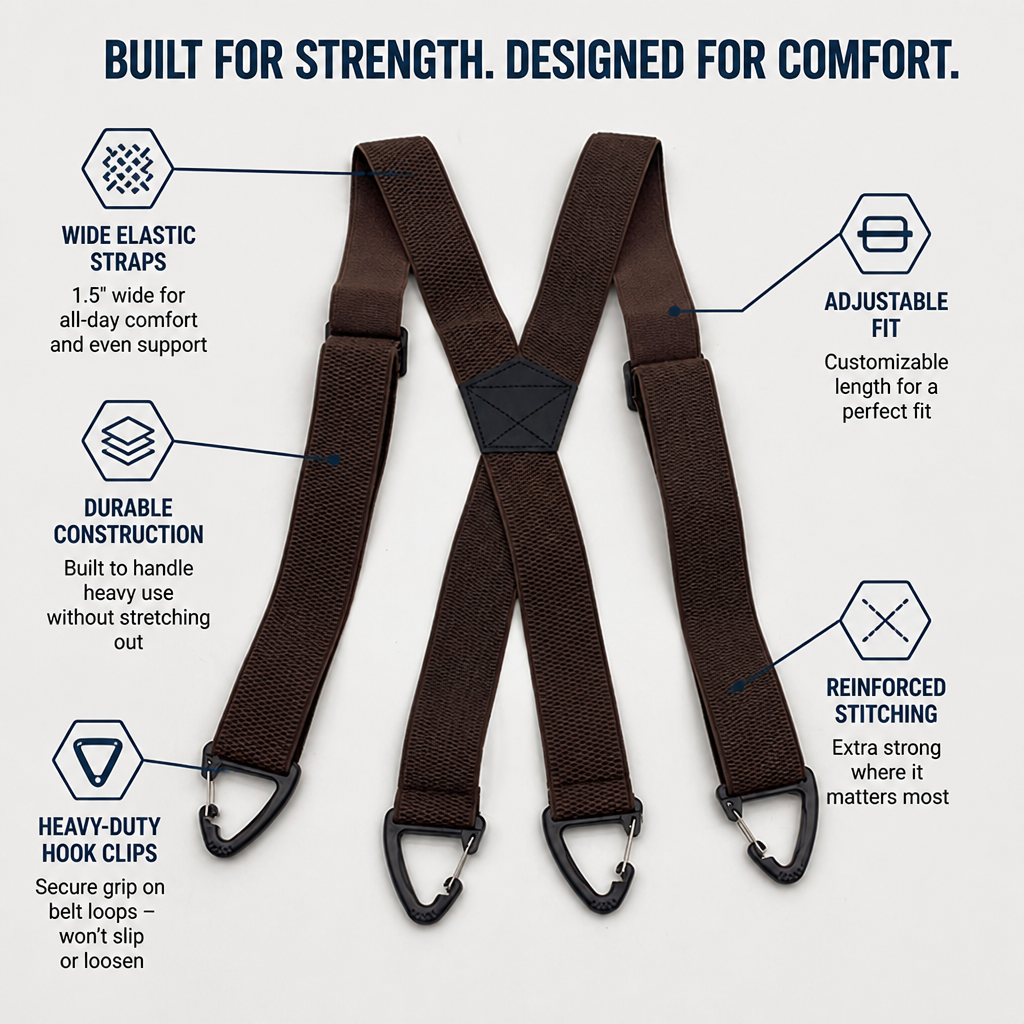 IronHold Suspenders — Εξαιρετικά σταθερή στήριξη που δεν σας απογοητεύει ποτέ - Lamylie
