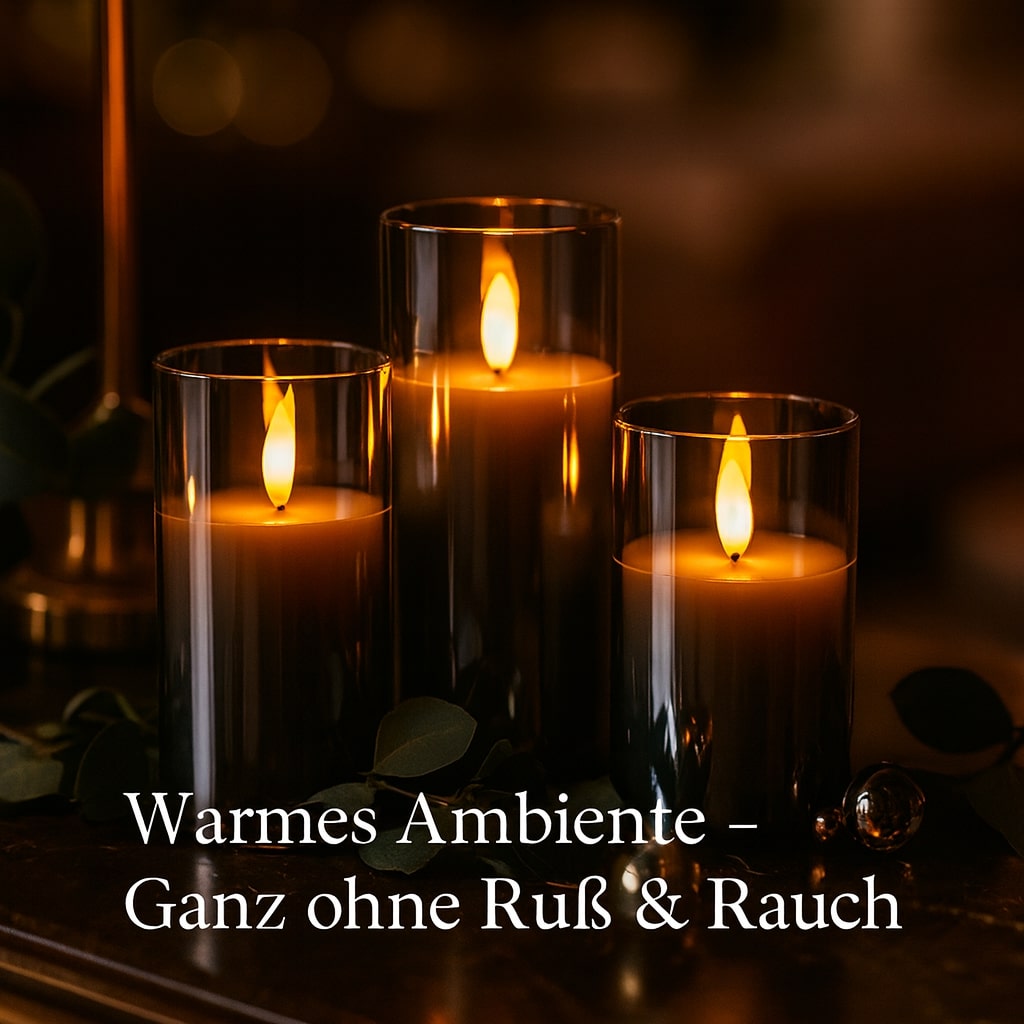 LED Candles for a Cozy Ambiance – Safe and Stress-Free Lighting - Lamylie