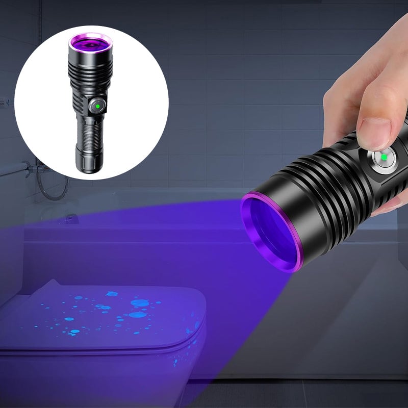 Descubra detalhes ocultos com uma luz UV brilhante - Lamylie