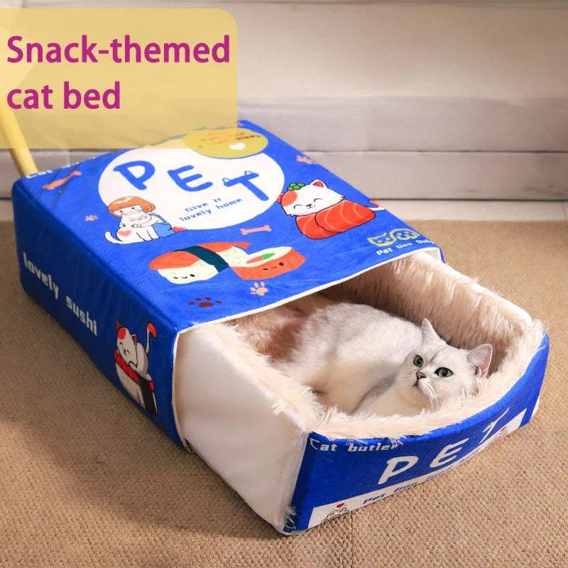 Cozy Retreat for Your Cat – A Safe Haven of Comfort - Lamylie