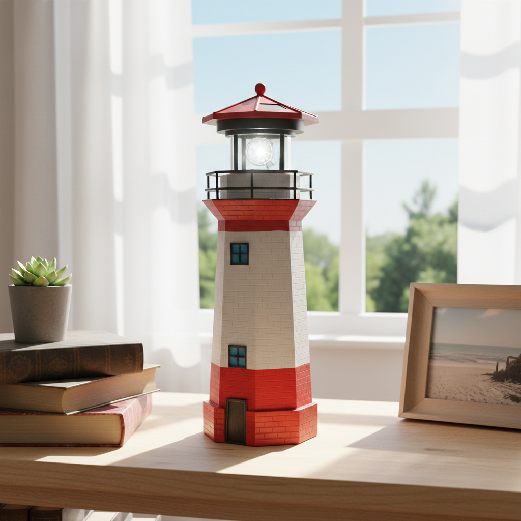 Solarbetriebene nautische Lampe für bezaubernde Gartenabende - Lamylie
