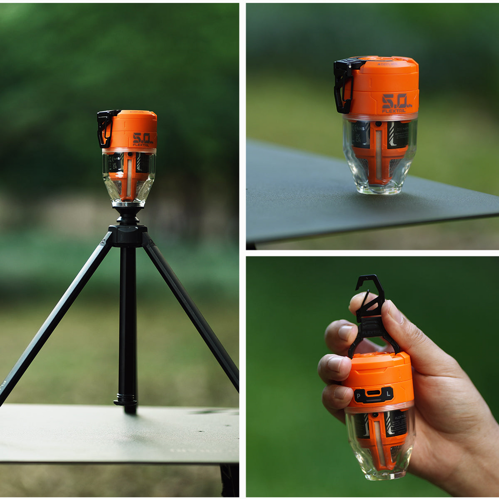 Power Pump with Built-in Light – Inflate Quickly for Outdoor Adventures - Lamylie