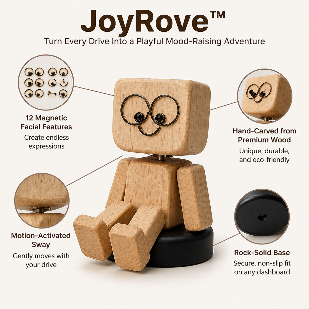 JoyRove — Turn Every Drive Into a Playful Mood-Raising Adventure - Lamylie