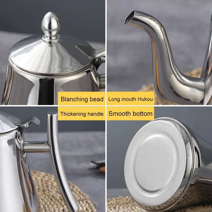 Electric Kettle with Integrated Filter for Quick Boiling – Ideal for Tea and Coffee - Lamylie