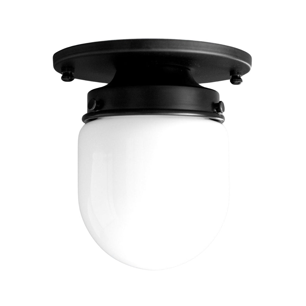 Opal Glass Wall & Ceiling Lamp Dual Function Modern Design Brass - Lamylie