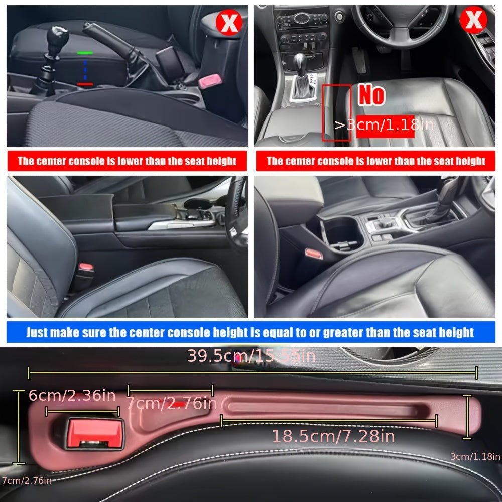 Organizador para el hueco entre los asientos del coche - Set de 2 - Lamylie