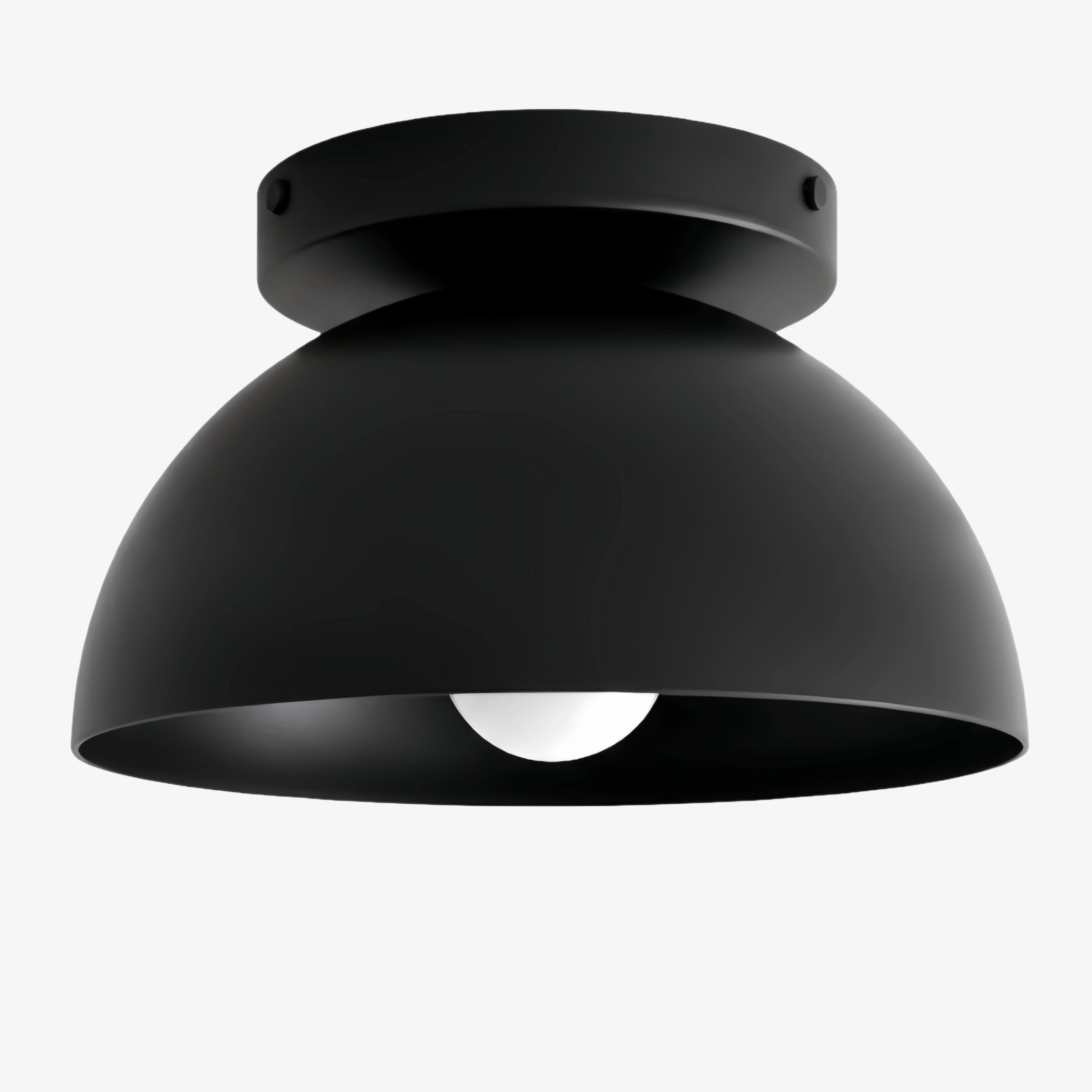Minimalist Dome Ceiling Lamp for Compact Spaces | Surface-Mounted Spot Available in Multiple Colors - Lamylie