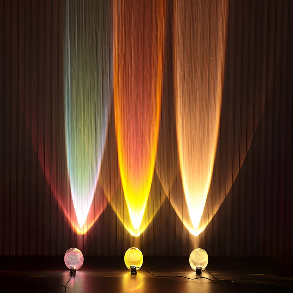 Oval Shaped Table Lamp with Cozy Ambient Lighting - Lamylie